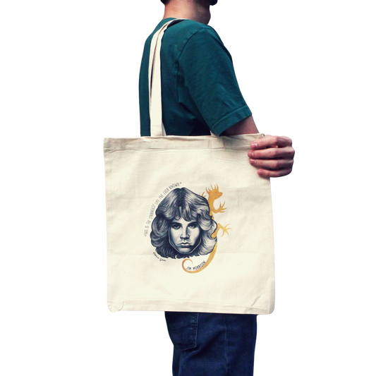 Jim Morrison Tote Bag