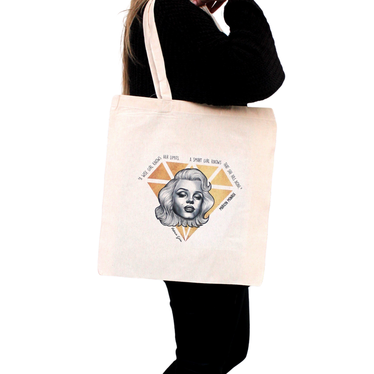 Marylin Monroe Tote Bag