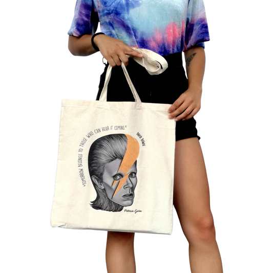 David Bowie Tote Bag