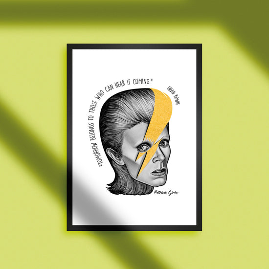 David Bowie Ilustração - Patrícia Girão