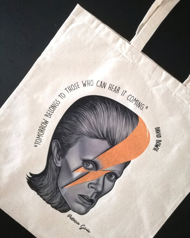 David Bowie Tote Bag - Patrícia Girão