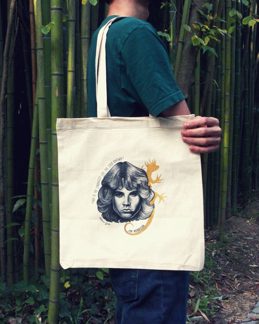 Jim Morrison Tote Bag - Patrícia Girão