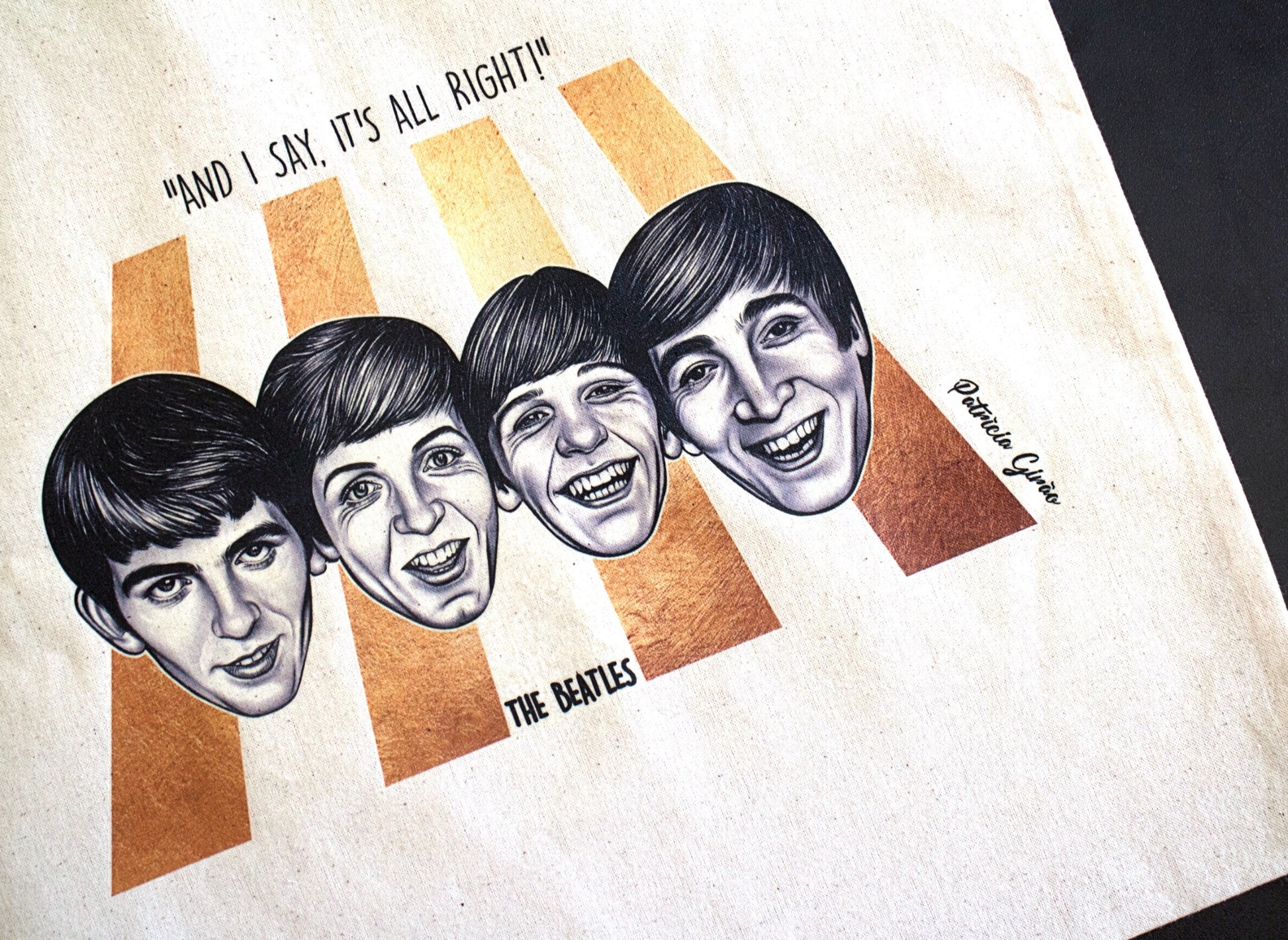 The Beatles Tote Bag - Patrícia Girão