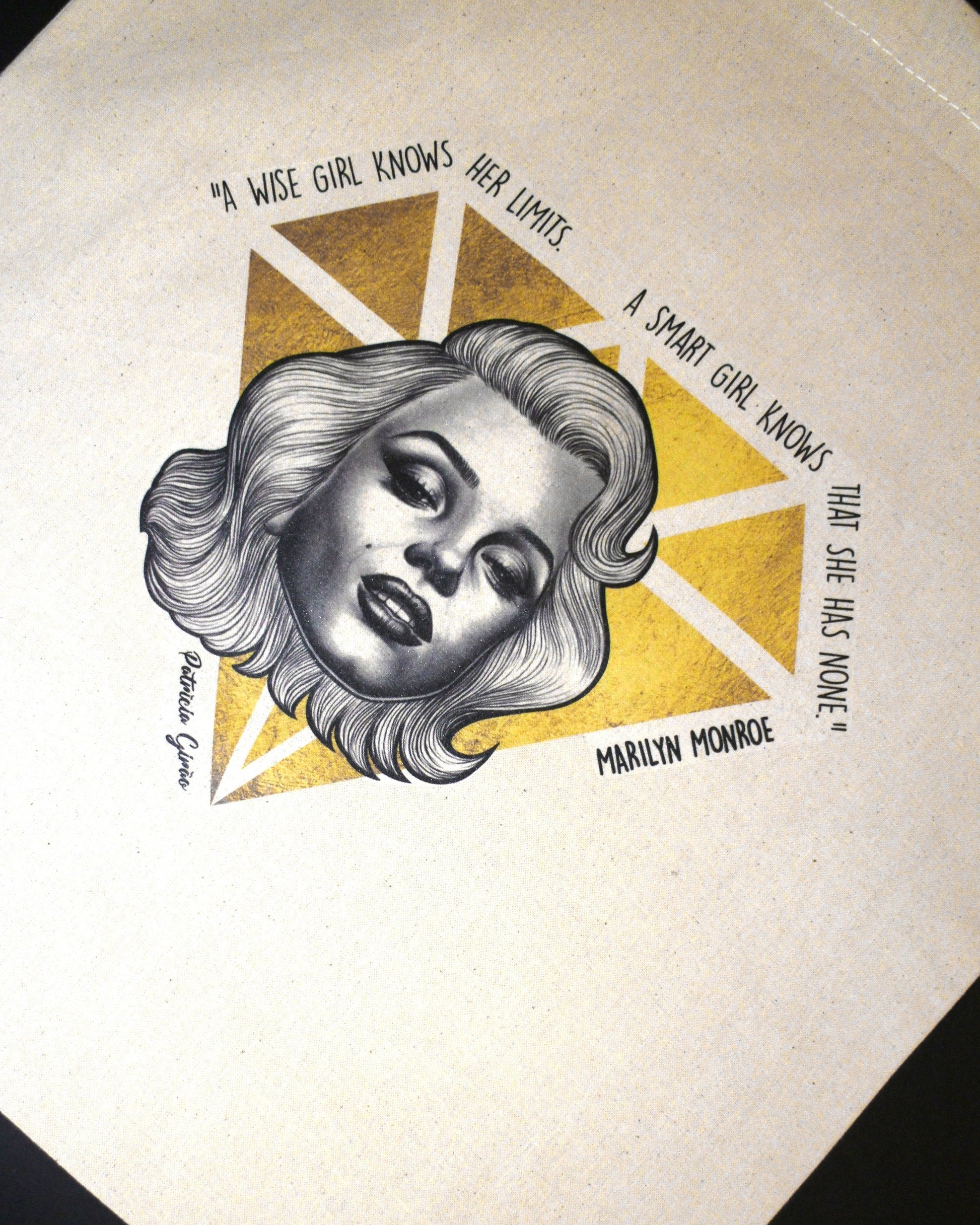 Marylin Monroe Tote Bag - Patrícia Girão