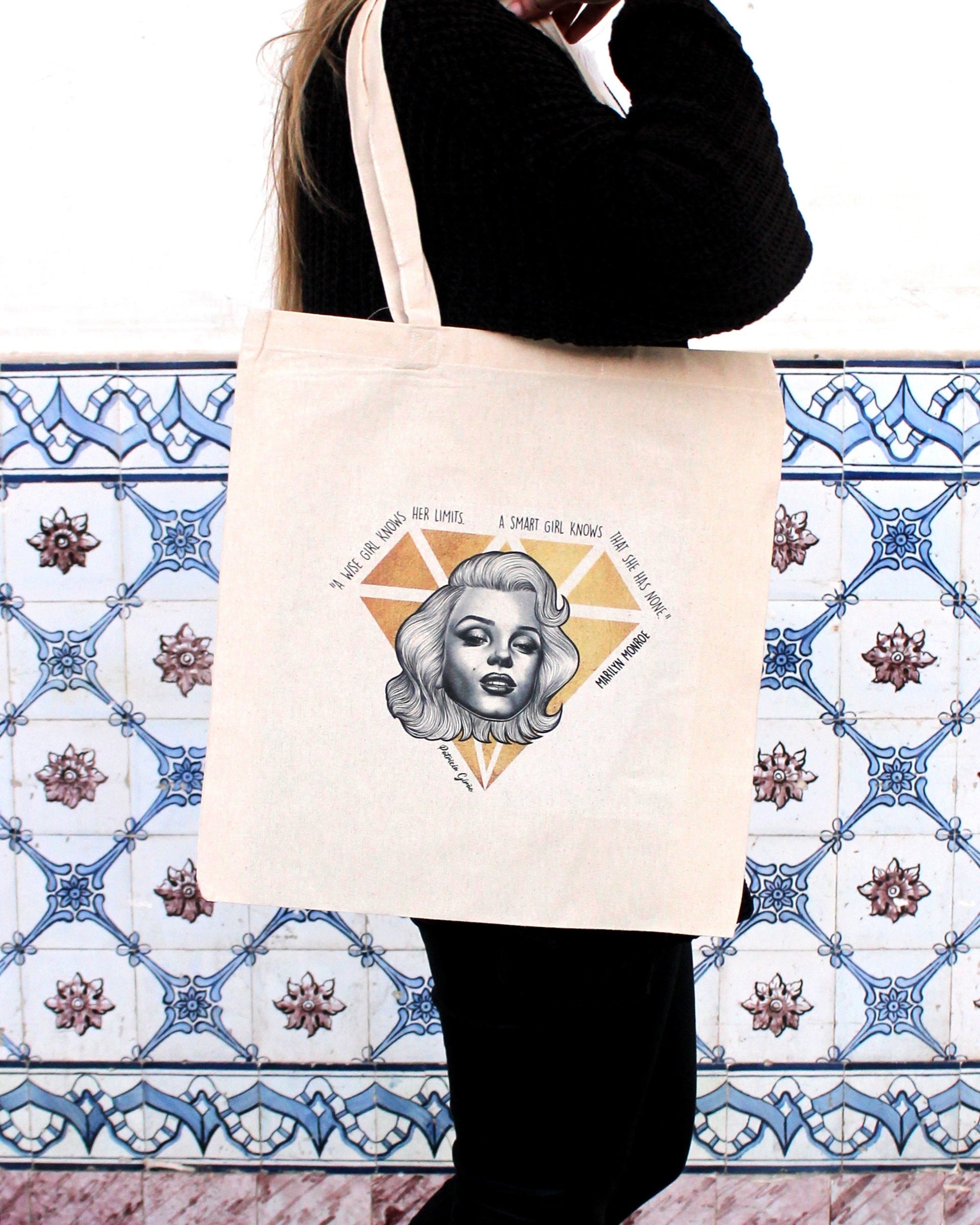 Marylin Monroe Tote Bag - Patrícia Girão