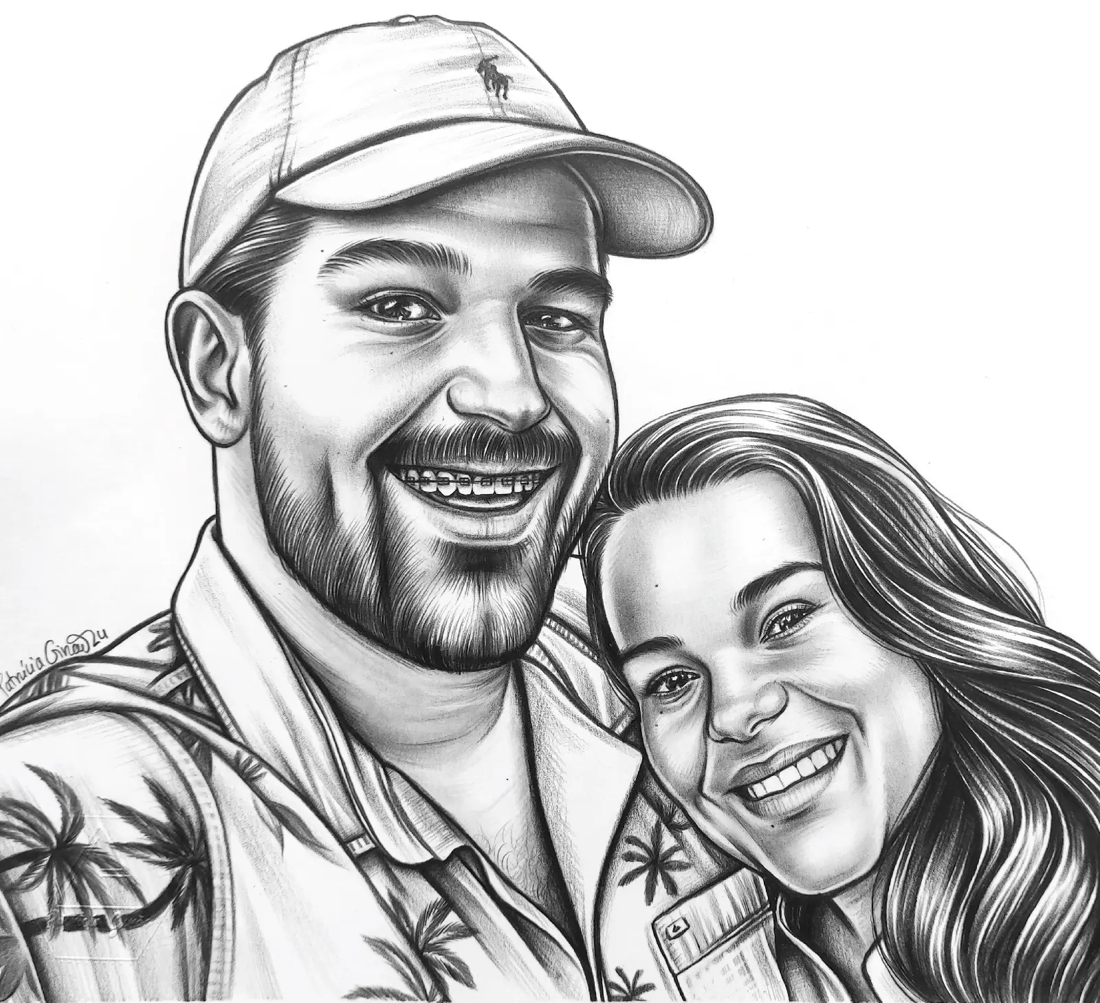 retratos personalizados - depois