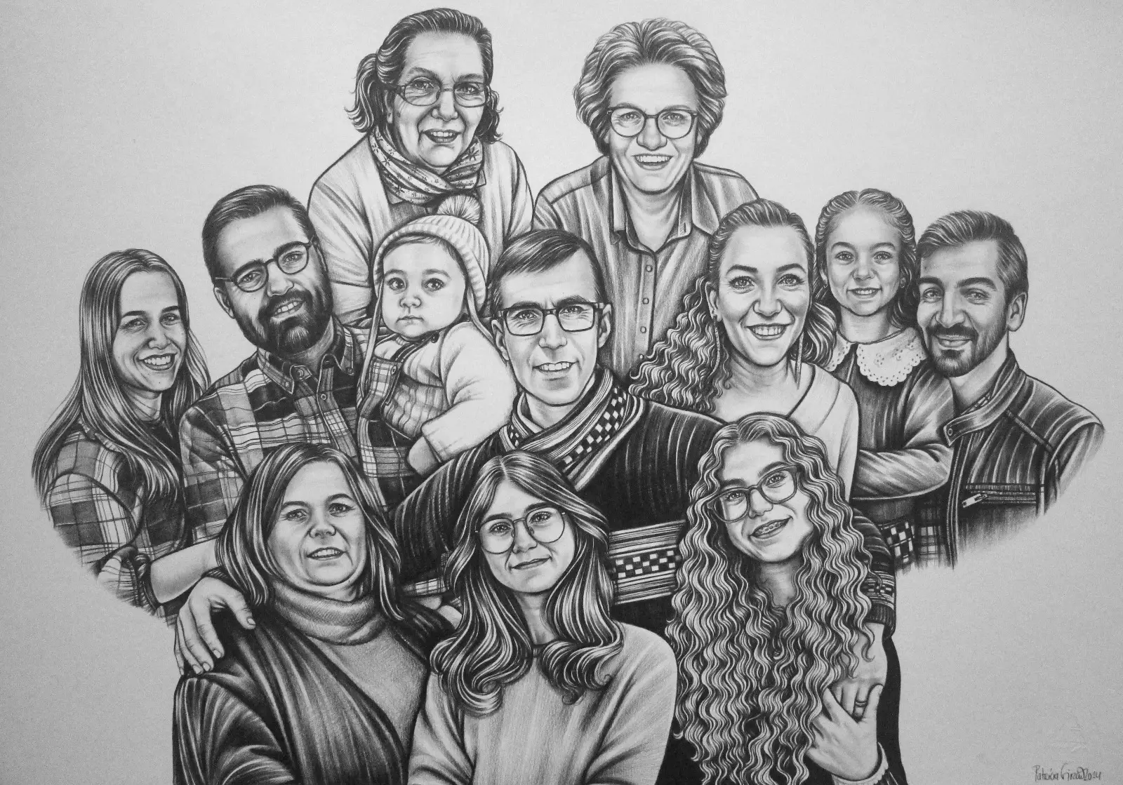 Retrato personalizado feito sob encomenda – Patrícia Girão, mais de 600 clientes satisfeitos